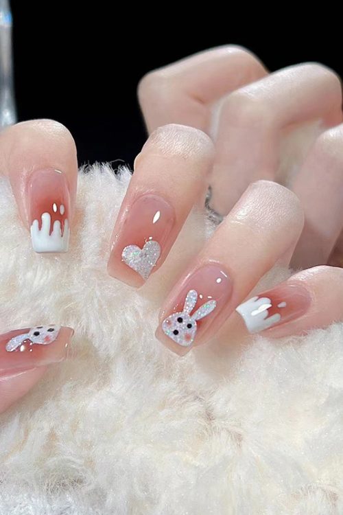 【R709】 Wearable Nails Finished Manicure