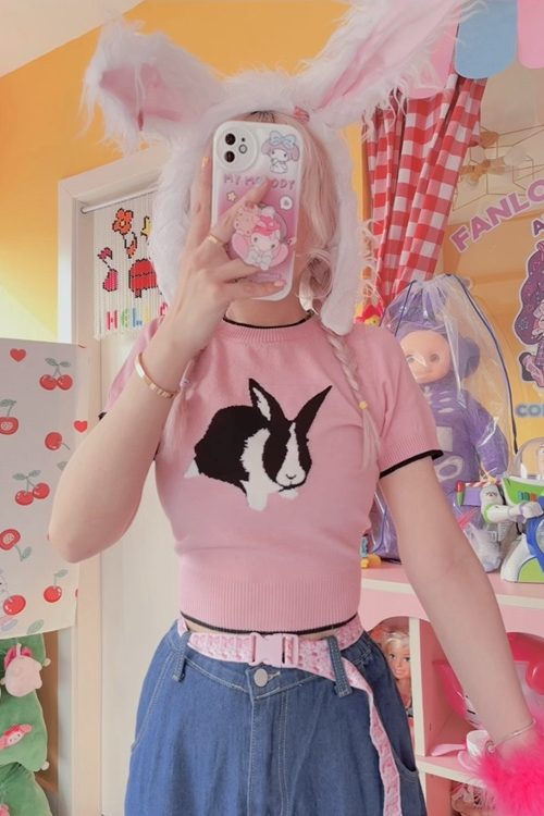 Sweet Girl Bunny Top