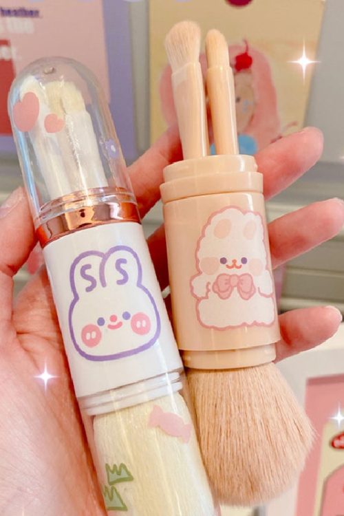 Cute Bunny Bear Makeup Brush