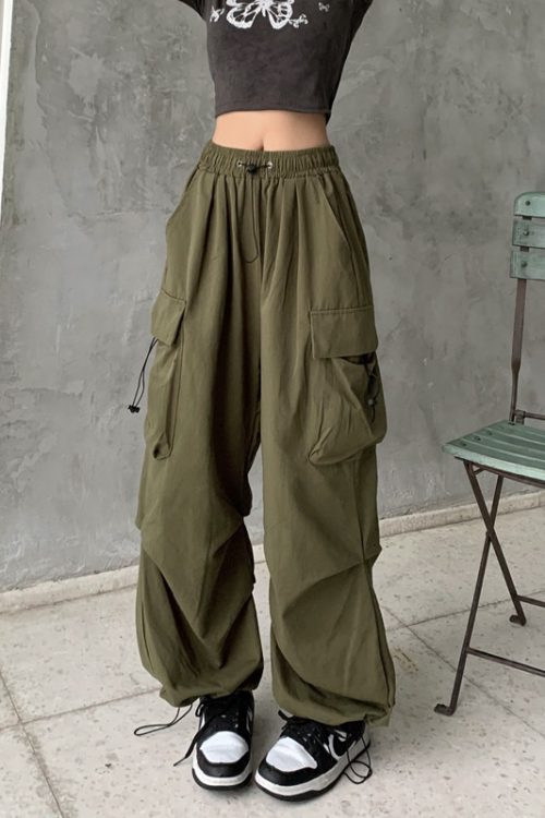 Retro High Street Cargo Pants