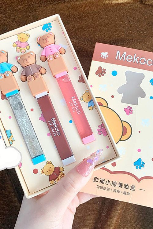 Cute Bear Beauty Set