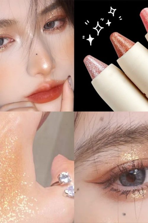 Brilliant Glitter Eyeshadow Highlighter Silkworm Pen